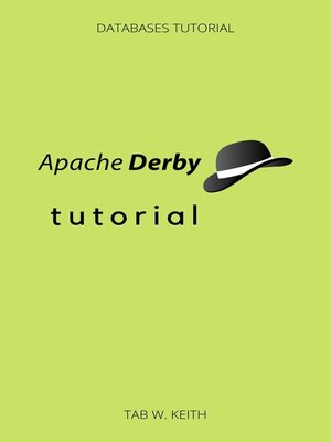cover image of Apache Derby Tutorial